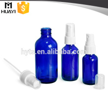 30 ml 50 ml 100 ml blaue farbe kosmetische tropfflasche mit pumpe